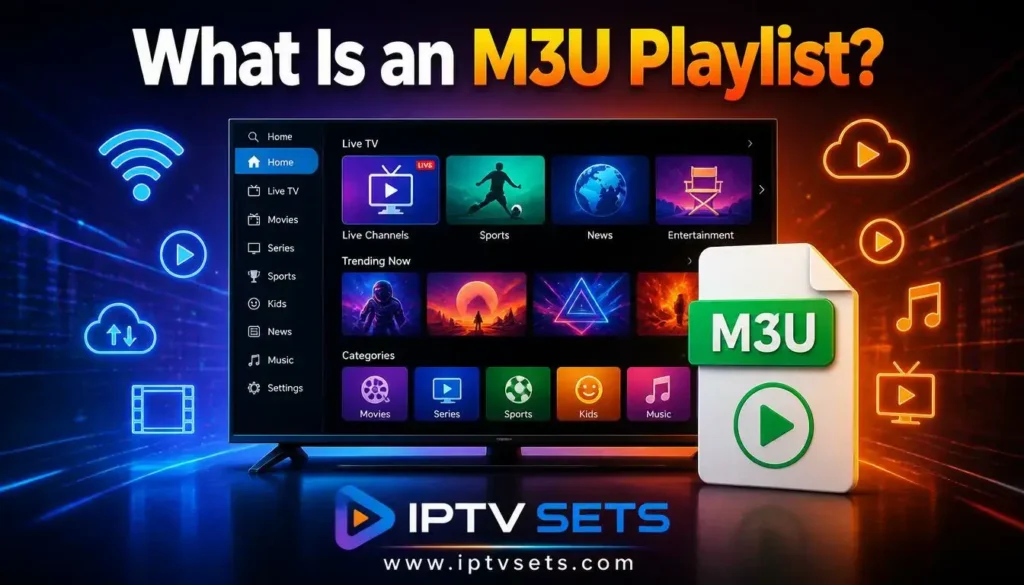 What is M3U โ complete guide to M3U IPTV playlists, Xtream Codes and player setup 2026